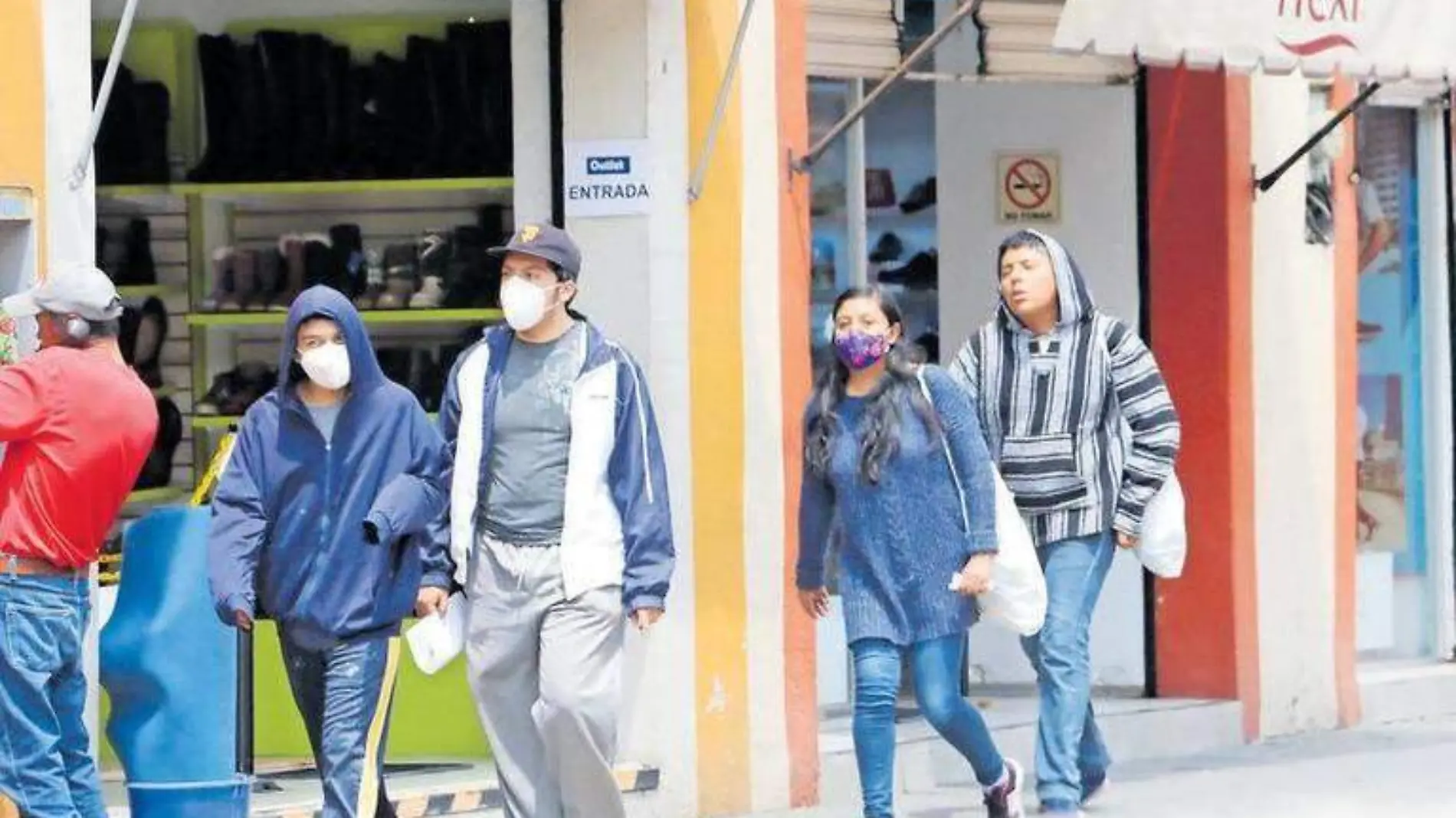 Cubrebocas, influenza personas